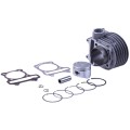 Piston (CPG) 57 mm TATA pentru motor pe benzină 150cc, set: 12 bucăți