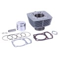 Piston (CPG) TTG pentru motocicleta ZUBR, 62 mm, set: 11 bucati