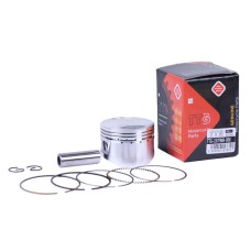 Kit piston STD 54.00 mm TTG pentru moped Alpha cu motor 125CC, set: 9 buc.