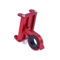 Suport telefon HFCM-08 TATA (suport pe volan), aluminiu, rosu