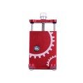 Suport telefon HFCM-08 TATA (suport pe volan), aluminiu, rosu