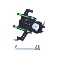 Suport telefon HFCM-19 TATA (suport pe volan), aluminiu, verde