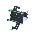 Suport telefon HFCM-19 TATA (suport pe volan), aluminiu, verde