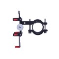 Suport telefon HFCM-23 TATA (suport pe volan), aluminiu, rosu