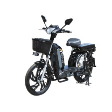 Bicicleta electrica TTG Modern 800W, Neagra