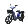 Bicicleta electrica TTG Modern EB-002 800W, Albastra