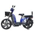 Bicicleta electrica TTG Modern EB-002 800W, Albastra