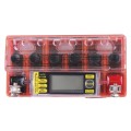 Аккумулятор гелевый OUTDO 5АH-YTX12N5-3B на мопед Active, оранжевый, 119*60*129 мм, С ДИСПЛЕЕМ