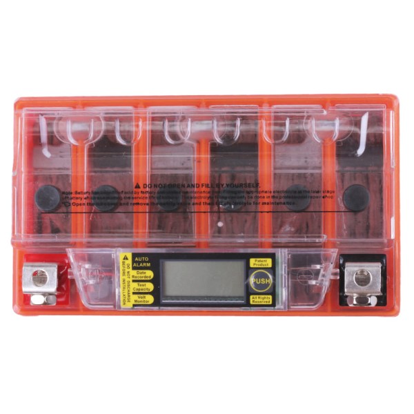 Аккумулятор гелевый OUTDO 9АH-YTX9-BS, оранжевый, 150*87*107 мм, С ДИСПЛЕЕМ Аккумулятор гелевый OUTDO 9АH-YTX9-BS, оранжевый, 150*87*107 мм, С ДИСПЛЕЕМ