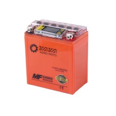 Аккумулятор гелевый OUTDO 7АH МОТО UTX7L-BS, оранжевый, 113*70*130 мм, С ДИСПЛЕЕМ