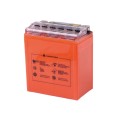 Аккумулятор гелевый, 7АH МОТО UTX7L-BS, оранж., 113*70*132 мм С ДИСПЛЕЕМ - OUTDO