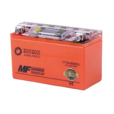 Baterie cu gel OUTDO YT7B-BS 6.5AH, 150*65*94 mm, portocaliu, CU DISPLAY