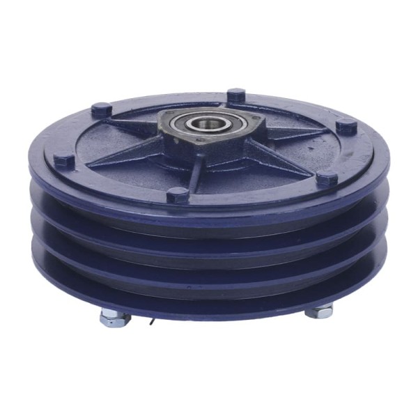 Сцепление в сборе YBX 3 ручья (двухдисковое) на мототрактор Сцепление в сборе YBX 3 ручья (двухдисковое) на мототрактор