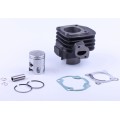 Piston (CPG) 44 mm, sub 12 degete, set: 9 unități - 60CC - Steluri