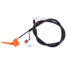 Manetă de accelerație pentru cultivator YBX cu buton de oprire a motorului