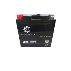 Аккумулятор YT14B-4(MF) 12.5АH 150*70*145 мм - OUTDO
