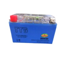 Аккумулятор гелевый YTX7A-BS 7АH 150*87*94 мм синий, С ИНДИКАТОРОМ TTG - OUTDO