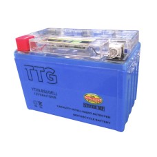Аккумулятор гелевый YTX9-BS 9АH 150*87*107 мм синий, С ИНДИКАТОРОМ TTG - OUTDO
