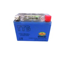 Аккумулятор гелевый YTX4L-BS 4AH 113*70*85 мм синий, С ИНДИКАТОРОМ, TTG - OUTDO