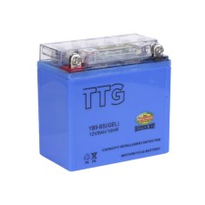 Аккумулятор гелевый TTG YB9-BS 9АH 137x76x134 мм синий, с  индикатором