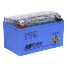 Аккумулятор гелевый TTG YTX7A-BS 7АH, 150x87x94 мм синий, с дисплеем