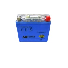 Аккумулятор гелевый YB7BL-BS 7АH 148x60x128 мм синий, С ДИСПЛЕЕМ TTG - OUTDO