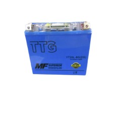 Аккумулятор гелевый YT20L-BS 18АH 177x88x155 мм синий, С ДИСПЛЕЕМ TTG - OUTDO