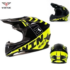 Шлем MD-902 черный с желтым size XL - VIRTUE