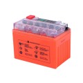 Baterie YTX4L-BS OUTDO gel 4AH 114*70*86mm portocaliu (cu indicator)