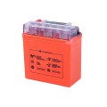 Baterie 12N5L-BS OUTDO gel 5AH 120*61*129mm portocaliu (cu indicator)
