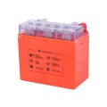 Baterie 12N7-BS OUTDO gel 7AH 137*77*124mm portocaliu