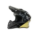 Cască de motocicletă și scuter MD-902 VIRTUE (negru și auriu, mărimea M)