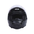 Cască convertibilă V-80 VIRTUE pentru motocicletă și scuter (negru, mărimea M)