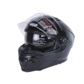 Cască convertibilă V-80 VIRTUE pentru motocicletă și scuter (negru, mărimea M)