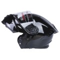 Cască convertibilă V-80 VIRTUE pentru motocicletă și scuter (negru, mărimea M)
