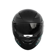 Шлем 800 черный с графикой size M - TTG