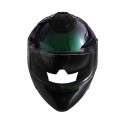 Шлем 911 хамелеон зелёный size M (трансформер)  - TTG