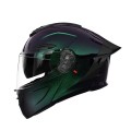 Шлем 911 хамелеон зелёный size L (трансформер)  - TTG