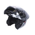 Шлем для мотоцикла, скутера 909-А X-black TTG трансформер (черный с жёлтым, size L)