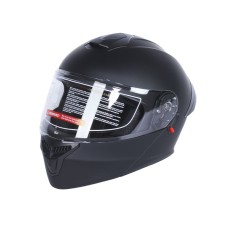 Cască convertibilă 909 TTG pentru motocicletă și scuter (negru mat, mărimea M)