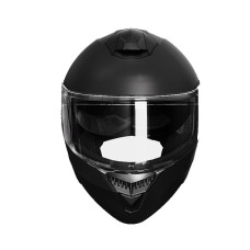 Шлем 909 черный матовый size M (трансформер)  - TTG