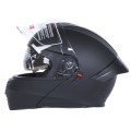 Шлем для мотоцикла, скутера 909 TTG трансформер (черный матовый, size L)