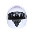 Шлем для мотоцикла, скутера 909 TTG трансформер (белый глянцевый, size L)