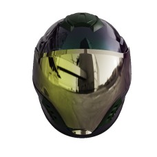 Шлем 905 хамелеон зелёный size L - TTG