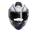 Шлем 900 серый с белым и синим size M - TTG