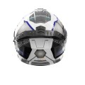 Шлем 900 серый с белым и синим size M - TTG