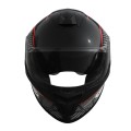 Шлем 902 черный с красным - TTG