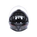 Шлем для мотоцикла, скутера 902 Hunter TTG интеграл (черный с красным, One Size 54-61 см)