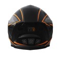Шлем 902 черный с оранжевым - TTG