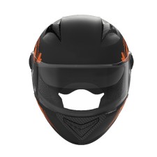 Cască 557 neagră și portocalie - TTG